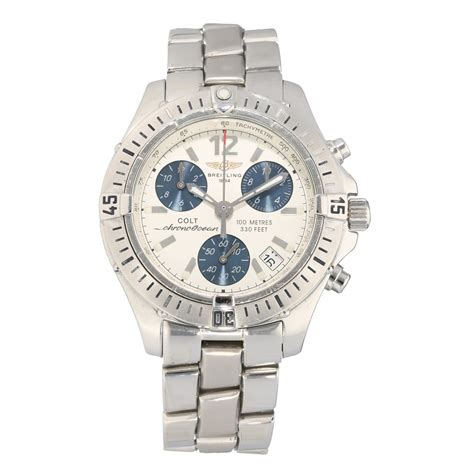 breitling colt 38mm lug width|breitling colt pre owned.